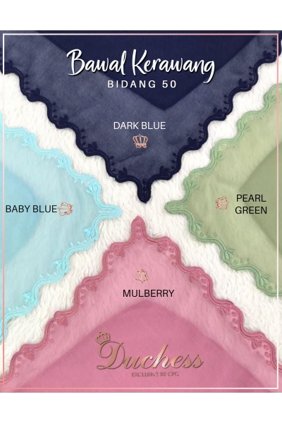 KERAWANG BIDANG 50 - PEARL GREEN KERAWANG BIDANG 50 - PEARL GREEN